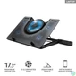 Kép 1/5 - Trust GXT 1125 Quno Notebook Cooling Stand gamer hűtőpad