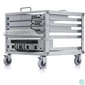 Kép 5/5 - Ubiquiti U-Rack-6U-TL 19" 6U 460mm mély nyitott Mini Rack