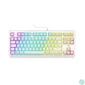 Kép 1/4 - URAGE by Hama 13217819 EXODUS 220TKL RGB fehér billentyűzet