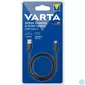 Kép 1/2 - Varta 57944101401 1m USB - Type C fekete adat- és töltőkábel