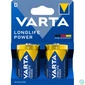 Kép 2/2 - VARTA 4920121422 Longlife Power D (LR20) góliát elem 2db/csomag (műanyagmentes csomagolás)