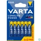Kép 1/4 - VARTA 4903121436 Helps Longlife Power AAA (LR03) mikroceruza elem 4+2db/bliszter