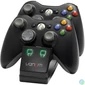 Kép 1/4 - Venom VS2891 Xbox 360 fekete dupla töltőállomás + 2db akkumulátor