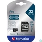 Kép 2/2 - Verbatim 47041 SDHC 32GB Pro U3 Class 10 micro memóriakártya + adapter