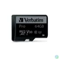 Kép 1/2 - Verbatim 47042 SDXC 64GB Pro U3 Class 10 micro memóriakártya + adapter