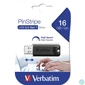 Kép 3/3 - Verbatim 49316 Store`n`Go PINSTRIPE 16GB USB 3.0 fekete Flash Drive