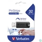 Kép 3/3 - Verbatim 49317 Store`n`Go PINSTRIPE 32GB USB 3.0 fekete Flash Drive