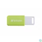 Kép 1/3 - Verbatim 49454 DataBar 32GB USB 2.0 zöld Flash Drive
