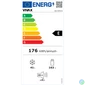 Kép 16/16 - Vivax DD-207E W felülfagyasztós hűtőszekrény