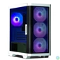 Kép 1/5 - Zalman M4 fehér (táp nélküli) ablakos mATX ház
