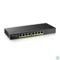 Kép 1/4 - ZyXEL GS1915-8EP-EU0101F 8x GbE PoE LAN (60W) smart menedzselhető PoE switch