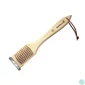 Kép 1/3 - Barbecook BC-ACC-7074 rézszálas fa grillkefe rozsdamentes acél kaparóval, 100% FSC, 31cm