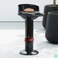 Kép 2/4 - Barbecook BC-CHA-1008 Loewy 50 zománcozott faszenes grill, fekete, 47,5cm átmérő