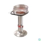 Kép 1/5 - Barbecook BC-CHA-1005 Loewy 50 SST rozsdamentes acél faszenes grill, 51,5x56x99cm