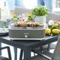 Kép 2/4 - Barbecook BC-ELE-1003 E-Carlo elektromos asztali grill, szürke, 42,5x33x16,5cm