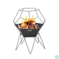 Kép 1/4 - Barbecook BC-WOO-6013 Jura tűzrakó kosár, festett acéllemez, 60x60x75cm