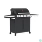 Kép 1/4 - Barbecook BC-GAS-2036 Stella 3201 gázgrill, tárolóval, oldalégővel, 174x59x119cm