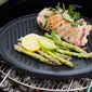 Kép 2/3 - Barbecook BC-ACC-7087 zománcozott öntöttvas grill lap, kétoldalas, kerek, 35cm
