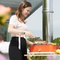 Kép 3/4 - Barbecook BC-ELE-1001 E-Carlo elektromos asztali grill, piros, 42,5x33x16,5cm