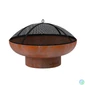 Kép 2/4 - Barbecook BC-ACC-7447 acél szikrafogó rács, fekete