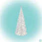 Kép 4/6 - Home CDM 12 LED-es fenyőfa asztali dísz, 12cm, 3D akril dekoráció