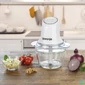 Kép 3/4 - Gorenje S501GW aprító, 500 W, kettős acél pengerendszer, mérőskálázott kehely, fehér