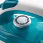 Kép 2/5 - Gorenje SIH1800TQC gőzölős vasaló, 1800 W, UltraSteel talp, öntisztítás, 0,2 literes víztartály, türkiz-fehér