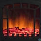 Kép 3/4 - Home FKK 15 szabadon álló elektromos kandalló, 1000W/2000W, fekete