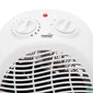 Kép 4/5 - Home FK 1/O hordozható elektromos ventilátoros fűtőtest, 1000W/2000W, oszcillálás, fehér