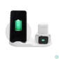 Kép 5/6 - Home SA 2000Qi vezeték nélküli töltő, 3in1, telefon, óra, fülhallgató, Qi szabvány, USB-C