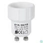 Kép 1/3 - Home E14/GU10 foglalatátalakító adapter, max. 0,3 A