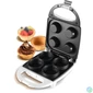 Kép 2/5 - Home HG GK 04 gofrikehelysütő, teljesítmény 520 W, tapadásmentes sütőfelület, piros jelzőfény