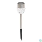 Kép 2/4 - Home MX 809 napelemes kerti lámpa, 1 db LED, fém, időjárásálló, automatikus, hidegfehér