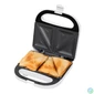 Kép 1/5 - Home HG SZ 04 szendvicssütő, 750W, tapadásmentes sütőfelület, fehér