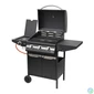 Kép 1/5 - Home GRG01 gázgrill, 3 főégővel, 1 oldalégővel, 3,2 kW teljesítmény égőnként, nyomásszabályozó készlettel