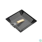 Kép 2/2 - Home GRT02 tapadásmentes sütőkosár, nyéllel, szögletes kialakítás, tapadásmentes bevonat, 305x305x50 mm