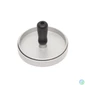 Kép 2/2 - Home GRT06 hamburger prés, bordázott alumínium, átmérő 115 mm