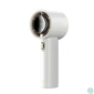 Kép 1/5 - JisuLife FA53PRO White kézi ventilátor, 2500mAh akkumulátor, LED kijelző, fehér