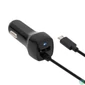 Kép 1/5 - SAL SAU 24MU autós USB töltő 2in1, 2 készülék, USB, microUSB, 2,4 A összesen