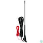 Kép 1/3 - SAL 93220 autóantenna erősítővel, tetőre, VW Golf, M5 csavar, DIN csatlakozó, 400 mm, 52°, gumi burkolat