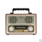 Kép 2/4 - SAL RRT3 retro táskarádió, stereo multimédia lejátszó, BT, USB/microSD, AUX, 3-sávos rádió, hálózati/elemes