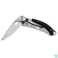 Kép 2/5 - True Utility Skeletonknife, TU571K, 4 cm rozsdamentes acél penge, eloxált alumínium tok, karabiner rögzítési pont, jobb és balkezes