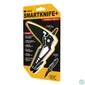 Kép 8/8 - True Utility Smartknife+, TU6869, 15 in 1, mágneses bitfej tartó, kábelcsupaszoló, homokfúvott rozsdamentes acél, 5,5 cm penge
