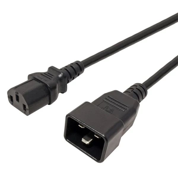 PREMIUMCORD Tápkábel C13 - C20 5m, fekete
