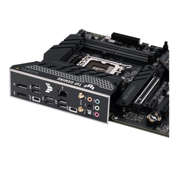 Asus Alaplap - Intel TUF GAMING Z790-PLUS WIFI D4 LGA1700 (Z790, ATX, 4xDDR4 5333+MHz, 4xSATA3, 4xM.2, HDMI+DP)