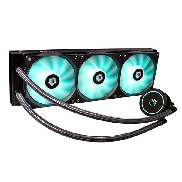ID-Cooling CPU Water Cooler - AURAFLOW X 360 (18-35,2dB; max. 126,57 m3/h; 3x12cm, RGB LED)