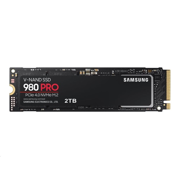 Samsung SSD 2TB - MZ-V9P2T0BW (990 PRO hűtőbordákkal, PCIe 4.0, NVMe 2.0, 2TB)