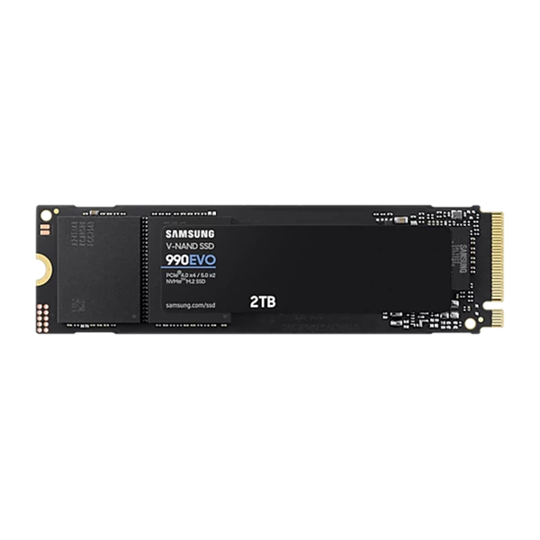 Samsung SSD 2TB - MZ-V9E2T0BW (990 EVO, PCIe 4.0, NVMe 2.0, M.2, 2TB)