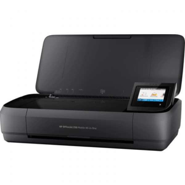 HP OfficeJet 250 A4 színes tintasugaras multifunkciós hordozható nyomtató fekete

