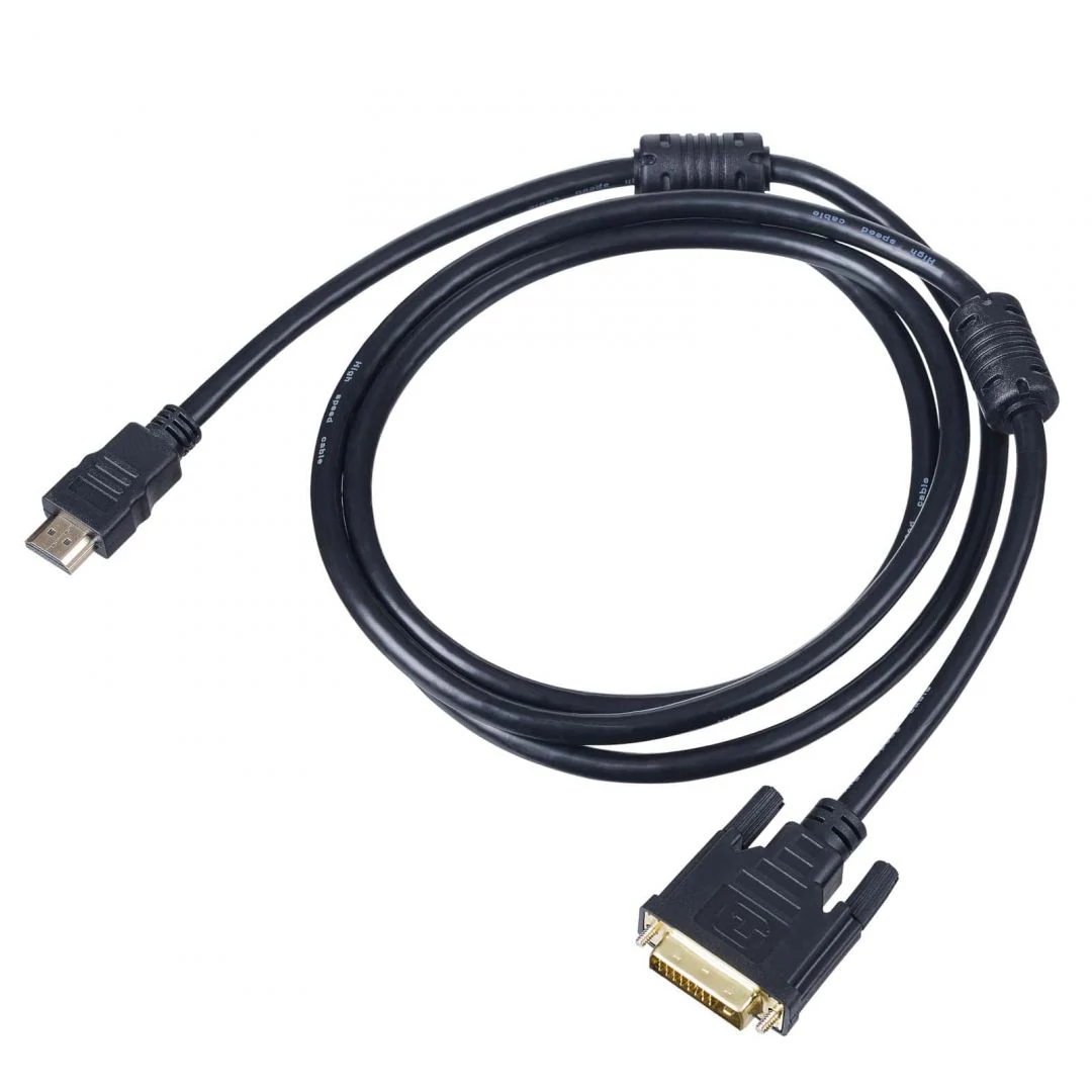 Akyga AK-AV-11 HDMI / DVI-D (Dual Link) (24+1) Cabe 1,8m Black kábel